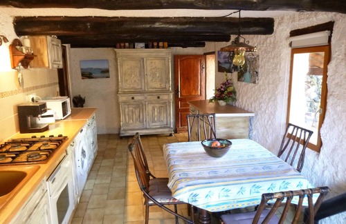 Roquebilliere House | Renovated barn facing the Mercantour peaks