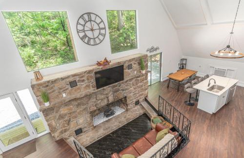 Waynesville House | Renovated Barn in the Woods with Hot Tub