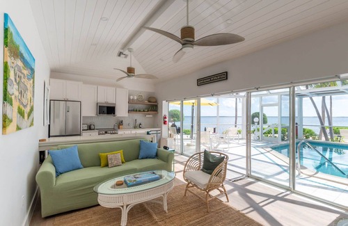 Rum Point Condo | Renovated Beach Cottage w/Private Pool Steps Away from the Sea