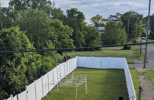 Detroit House | Renovated Church with two bedroom apartment and entertainment space.