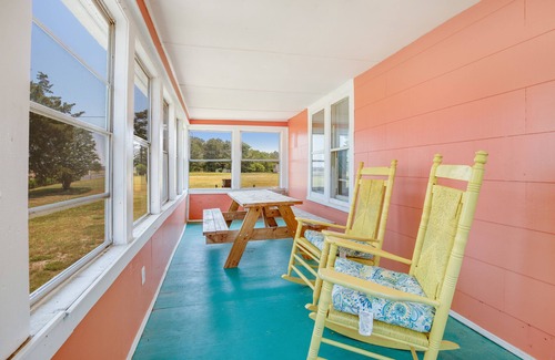 Berlin Cottage | Renovated cottage with seasonal pool, firepit, & washer/dryer