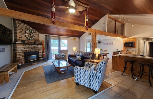 Phillips House | Renovated Family-Friendly Home Steps From the Shores of Wilson Lake