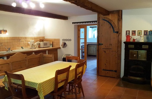 Vaudreuille Cottage | Renovated former farm house, charming, with a pool, park and private garden
