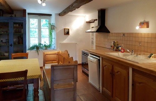 Vaudreuille Cottage | Renovated former farm house, charming, with a pool, park and private garden