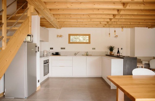 La Bosse-de-Bretagne House | Renovated farmhouse with sauna, chalet atmosphere, in a quiet wooded setting.