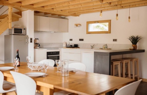 La Bosse-de-Bretagne House | Renovated farmhouse with sauna, chalet atmosphere, in a quiet wooded setting.
