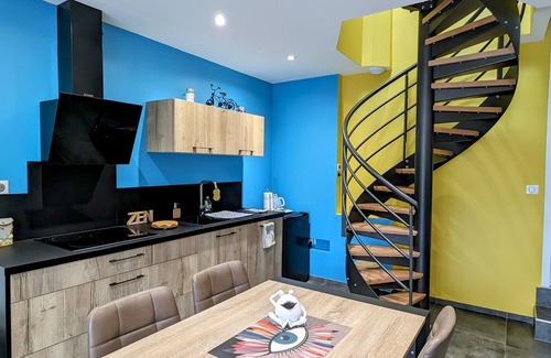Pierrefitte-sur-Aire Cottage | Renovated apartment with sunny terrace and parking in Pierrefitte-sur-Aire
