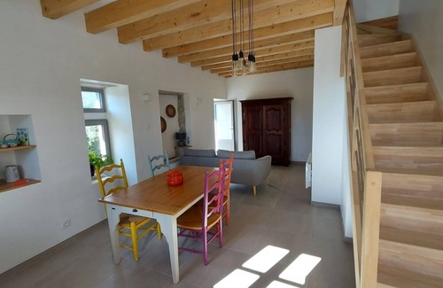 Sauzet House | Renovated house, old village in Drôme Provençale.
