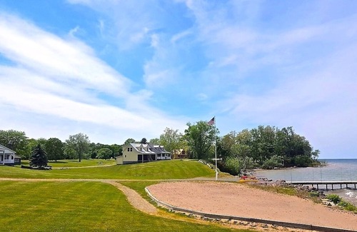 Fancher House | Renovated Lakeview Farmhouse In Resort Community