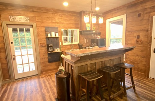 Montalba Cabin | Renovated Montalba Post Office rich with history and rustic charm.