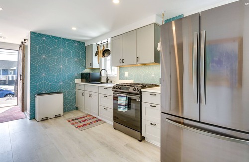 South Seaside Park Cottage | Renovated Seaside Park Cottage: Steps to Beach!