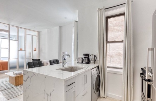 SoHo Apartment | Renovated SoHo 1BR w/W/D, nr Nolita, by Blueground