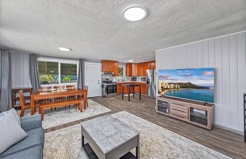 Ewa House | Renovated Steps to the Beach Cottage in Ewa Beach Serene Home w/Full Kitchen