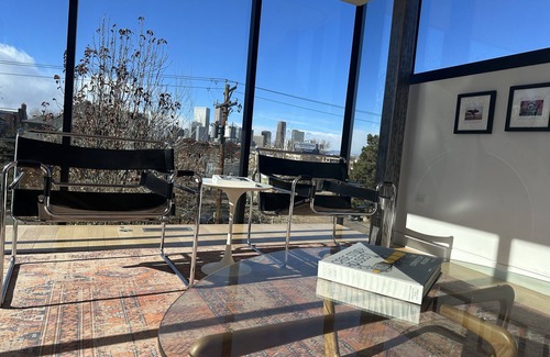 Cheesman Park House | Renovated Victorian filled w/art, views, beautiful furniture & hot tub/yard