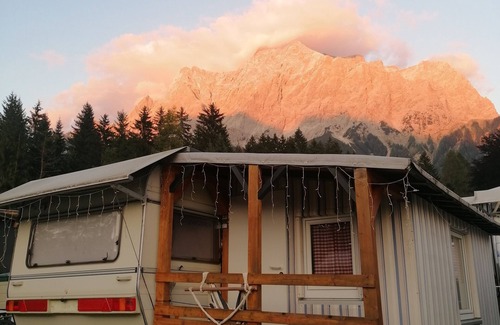 Ehrwald House | Rental caravan (Mobilhome) Zugspitzblick Ehrwald/Tyrol/Austria