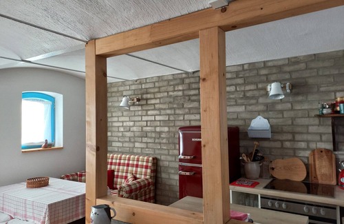 Laasow Apartment | Rental-Traditional-Private Bathroom-Garden view-Klinkerhaus Schweinestall