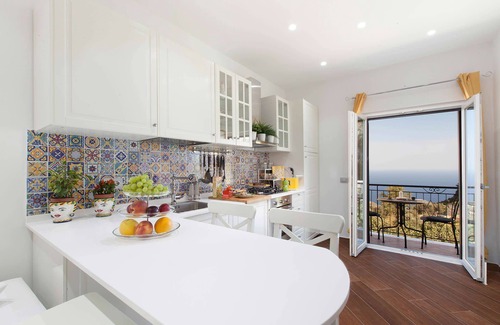 Termini Villa | Rentals in Italy - Villa del Saraceno with sea view and salt water swimming pool