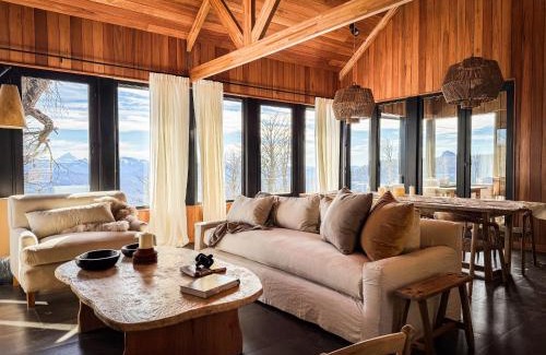 Lanin National Park House | RentUp - Casa de lujo Ski in out en Las Pendientes con vistas unicas