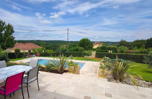 Saint-Crepin-et-Carlucet House | Residence Pesquier Périgord, heated swimming pool