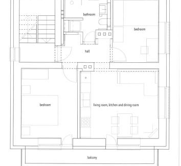 Bezigrad District Apartment | Residence Black&White