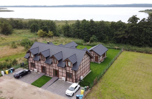 gmina Wolin House | Residence in Zastan with Lake Access