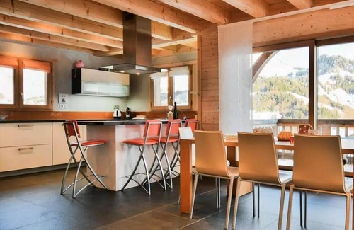 Le Grand-Bornand Ski Chalet | Residence Les Botes Rouges-le Grand Bornand - Les Boots Rouges : Magnificent independent chalet for 8 people, 5 bedrooms