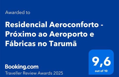 Taruma Apartment | Residencial Aeroconforto - Próximo ao Aeroporto e Fábricas no Tarumã