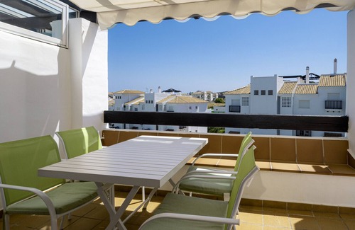San Luis de Sabinillas Apartment | Residencial Duquesa 2101 Pool View