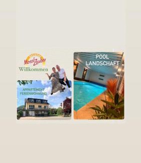 Ernst Apartment | Residenz Moselzauber - Ferienwohnungen mit Pool Landschaft