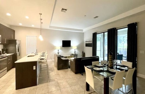 Haines City Villa | Resort 4 bedroom home, private pool/WIFI/BBQ inc