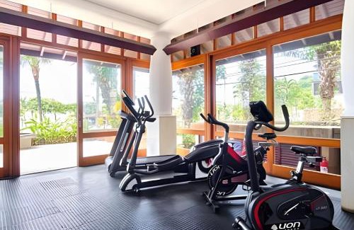 Praia Grande Apartment | Resort frente ao mar apto 302 Bali Praia Grande