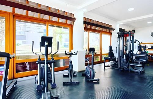 Praia Grande Apartment | Resort frente ao mar apto 302 Bali Praia Grande