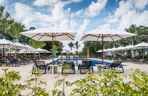 Aguas de Santa Barbara Cottage | Resort House Air, 5G Wifi, Fireplace and heated pool in a leisure resort🥉