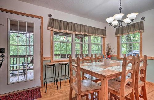 Helen Apartment | Resort Innsbruck Cabin with a Hot Tub and Deck!