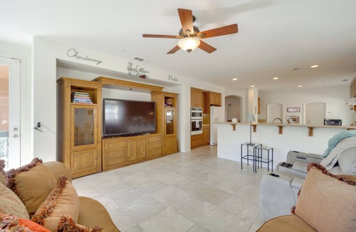 Palm Springs House | Resort Perks & Office! Spacious Palm Springs Home