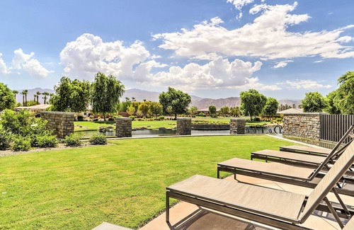 Indio House | Resort Pool & Hot Tub: 55+ Indio Desert Oasis