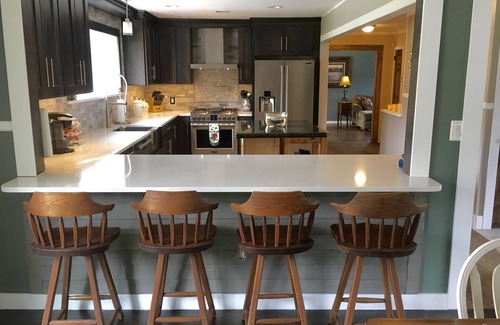 North Sea House | Resort Style backyard including professional PICKLEBALL COURT and HOT TUB.