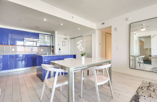 Barrier Island Apartment | Resort-style Fort Lauderdale Condo: Balcony & View