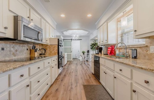 Plano House | Resort style heated pool and spa, 4 bedroom, 3 bath luxury house