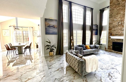 Glasser House | Resort style home in one of the most picturesque places in New Jersey.
