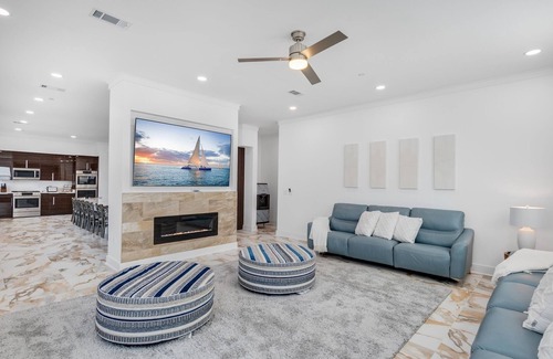 Miramar Beach House | Resort-Style Home! 18 Bedrooms! All Bathrooms En-Suite! Private Pool! Steps to the Gulf! Elevator!
