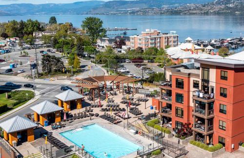 South Pandosy Apartment | Resort Style Living with Private Lawn and Patio