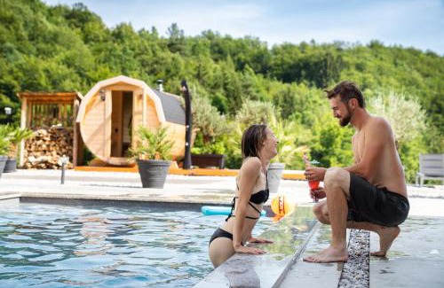 Trebnje Villa | Resort TimAJA - pool, massage pool, sauna
