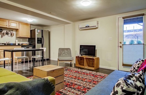 Bloomingdale Apartment | Rest Easy in this Bloomingdale English Basement near 4 DC Hospitals