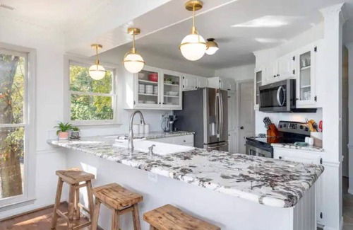 Rock Hill House | Restful Home in a Quiet Cove w Kayaks, SUPs, Dock & Boat Option - Near Charlotte