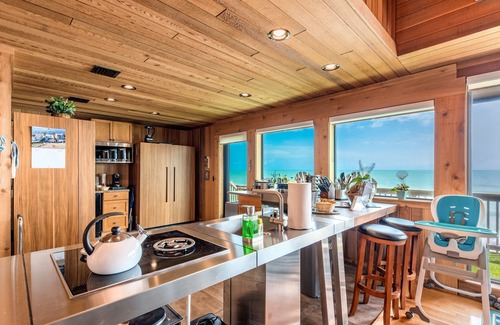 Stuart House | Restoration Sands: FL Beach House DIRECTLY on Beach! Pool, Elevator, Hot Tub!