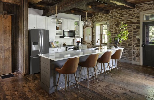 Columbia House | Restored Distillery, Sunroom + Sauna