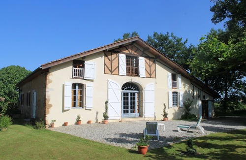 Habas Villa | Restored Landes farmhouse, quiet, 320 m2 for 13 people, with swimming pool