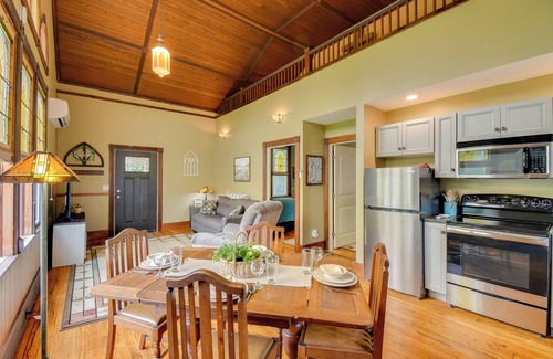 Ovid Apartment | Restored Ovid Church Near Cayuga Lake Wine Trail