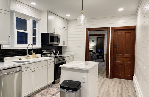 Pottsville House | Restored Pottsville Townhome - Centrally Located!